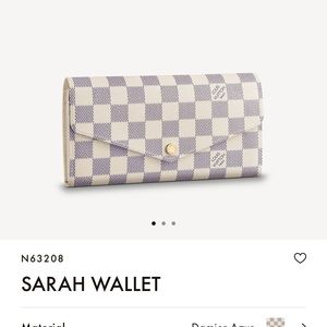Brand new Louis Vuitton Emilie wallet